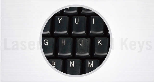Laser Inscribed Keys