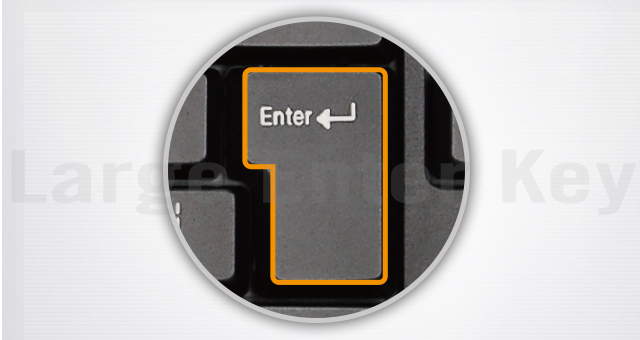 Large Enter Key