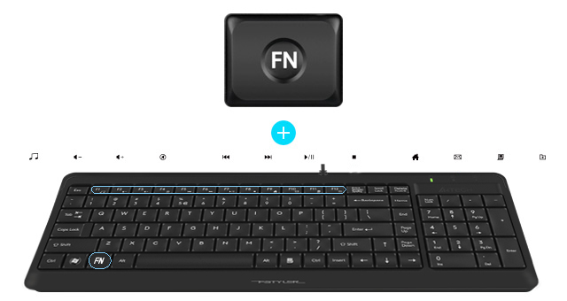Multimedia Hot Keys Access