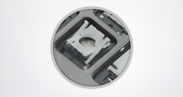 Smooth Scissor Switch Keys Structure