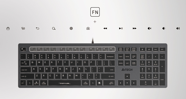 Multimedia Hot Keys Access