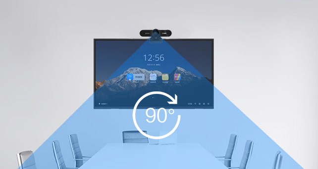Wide 90° Viewing Angle