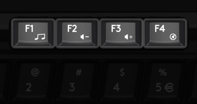 Multimedia Hot Keys Access