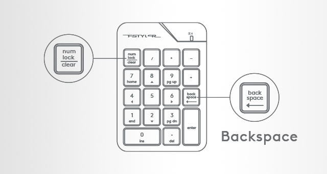 Dual Modes Num Lock