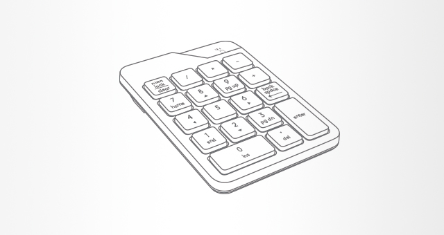 18 Low-profile Keys