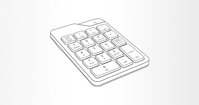 18 Low-profile Keys
