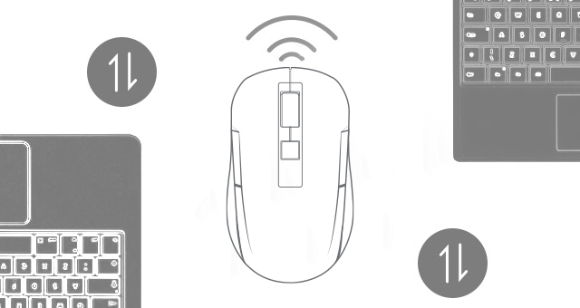 Switch up to 3 Devices