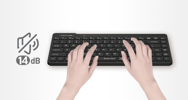 Patented QuietKey Technology