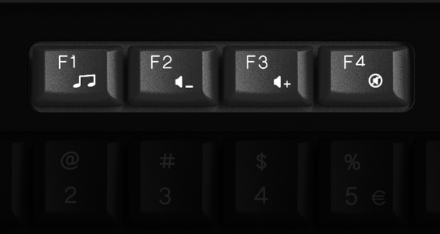 Multimedia Hot Keys Access