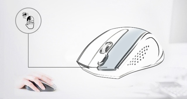 Silent Click Mouse (Model No.: KR-3330S)