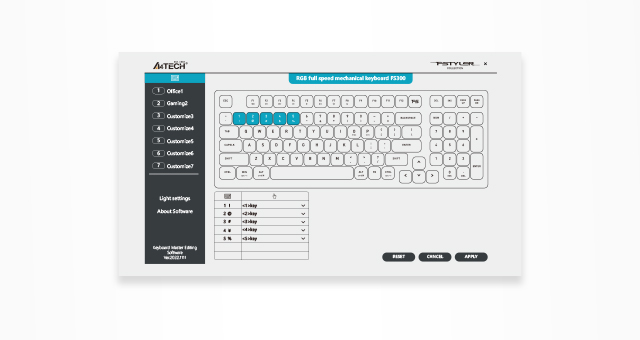 Keyboard Master Editing Software