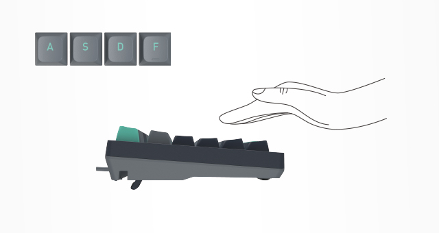 OMA Profile Double-Shot Injection Keycaps