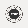 720p HD Sensor