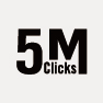 5 M Clicks Button Lifetime
