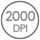 2000 DPI